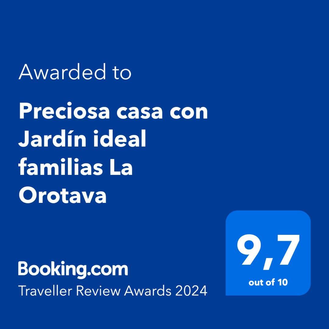 Orotava Garden House Perfect For Families Villa La Orotava Bagian luar foto